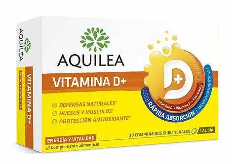 Nahrungsergänzungsmittel Aquilea Vitamin D 30 Stück